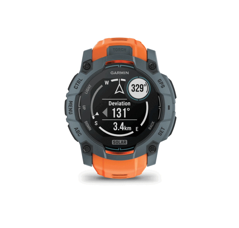 OROLOGIO - GARMIN - INSTINCT® 3 | 50MM | SOLAR | Twilight con cinturino in silicone Solstice - immagine 11