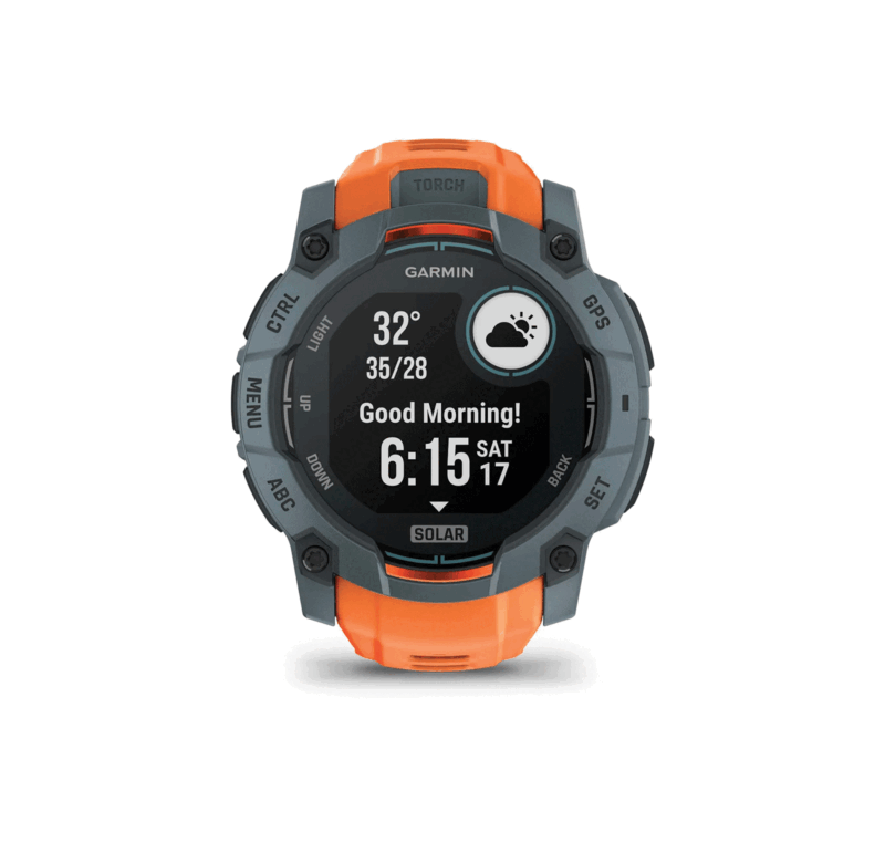 OROLOGIO - GARMIN - INSTINCT® 3 | 50MM | SOLAR | Twilight con cinturino in silicone Solstice - immagine 13
