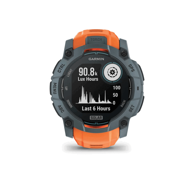 OROLOGIO - GARMIN - INSTINCT® 3 | 50MM | SOLAR | Twilight con cinturino in silicone Solstice - immagine 2