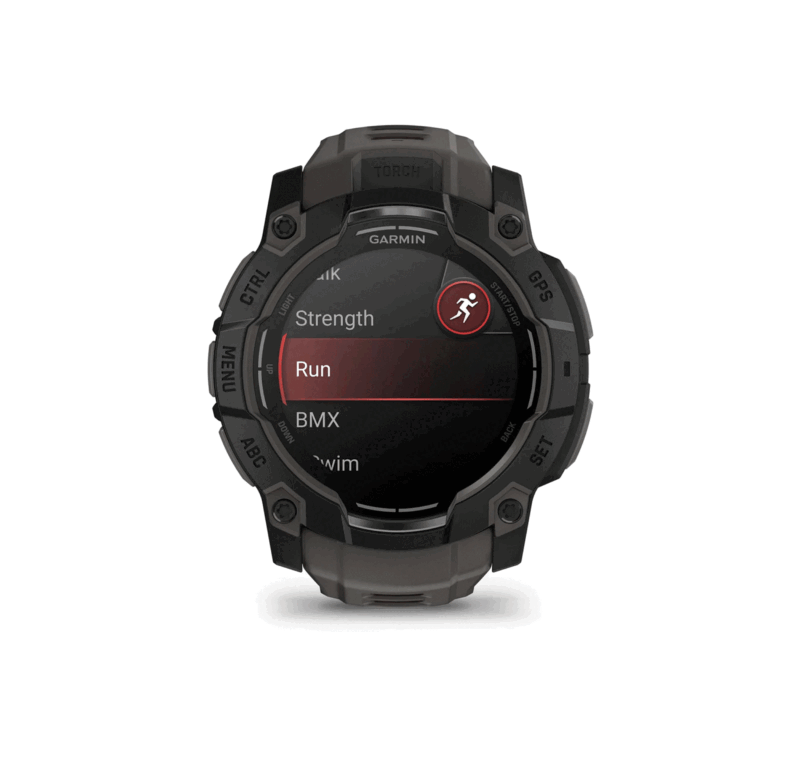OROLOGIO - GARMIN - INSTINCT® 3 | 50MM | AMOLED | Black con cinturino silicone Charcoal - immagine 2