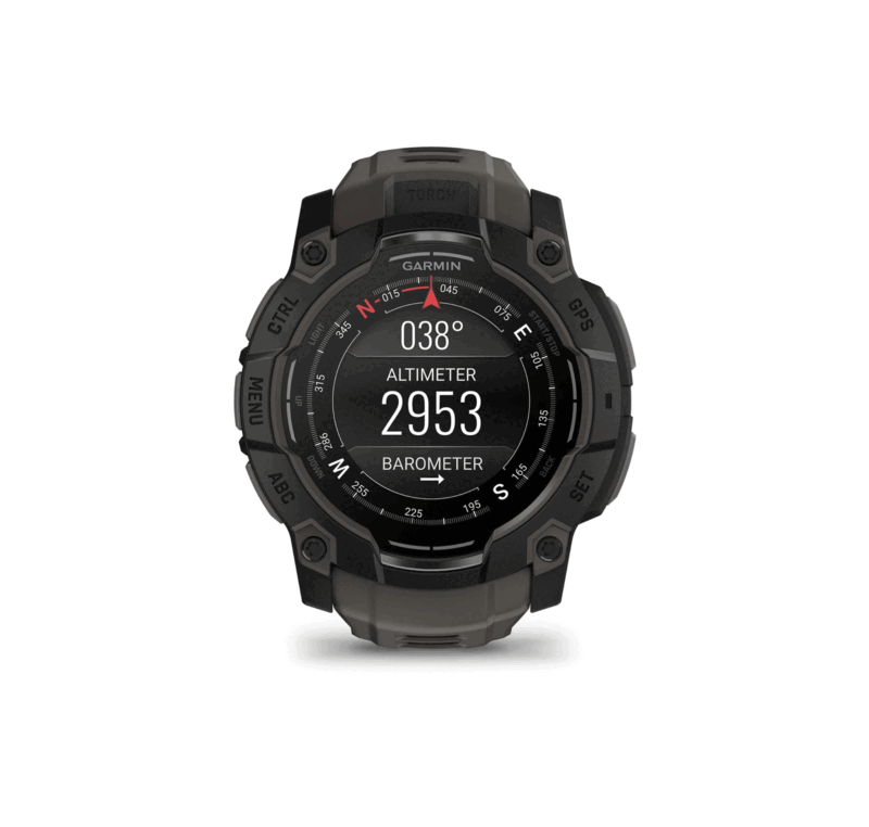OROLOGIO - GARMIN - INSTINCT® 3 | 50MM | AMOLED | Black con cinturino silicone Charcoal - immagine 8