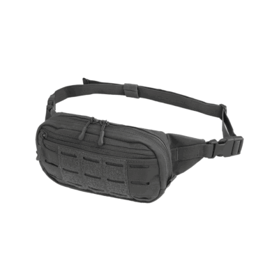 MIL-TEC - MARSUPIO MOLLE LASER FANNY PACK Velcro BLACK