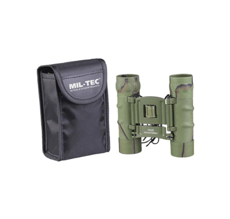 BINOCOLO - MIL-TEC - 10x25 COLLAPSIBLE GEN.II - immagine 3