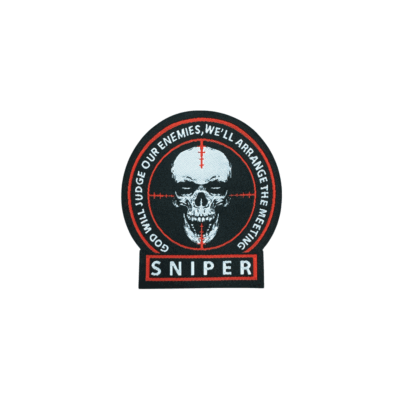 MIL-TEC - PATCH - SNIPER GOD WILL JUDGE OUR ENEMIES