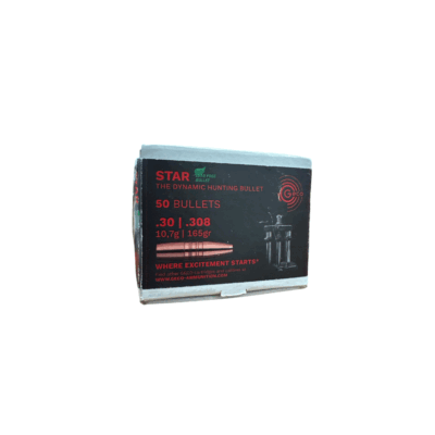 PALLE DA RICARICA - GECO - STAR .30 | .308 10,7g | 165gr (50pz) (Lead Free Bullet)