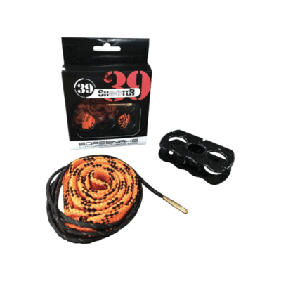 39 SHOOTER - BORE SNAKE WITH WINDING PLASTIC CORE