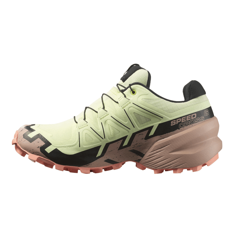 SALOMON - DONNA - SPEEDCROSS 6 GTX W Lime Cream / Mahogany Rose / Black - immagine 3