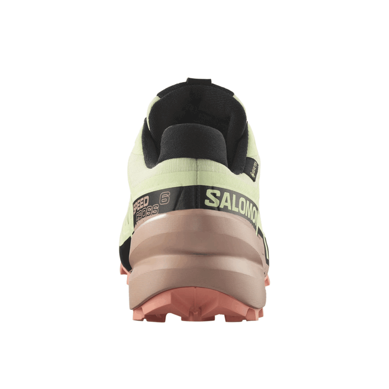 SALOMON - DONNA - SPEEDCROSS 6 GTX W Lime Cream / Mahogany Rose / Black - immagine 4