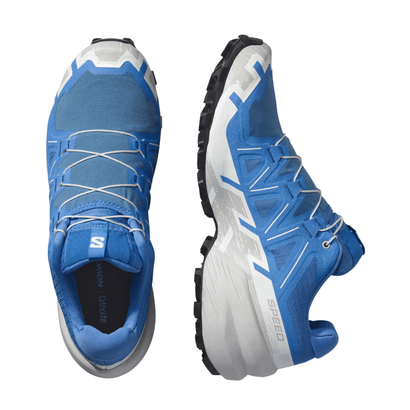 SALOMON - UOMO - SPEEDCROSS 6 French Blue / Lunar Rock / White - immagine 6