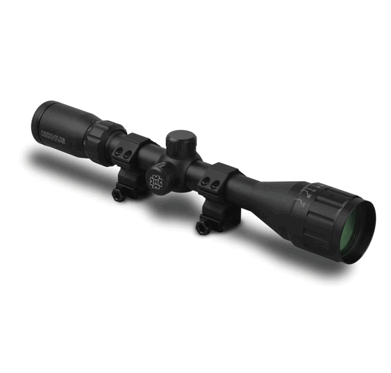 OTTICA - KONUS - FIGHTER 4-12×40 A.O. Ballistic Reticle