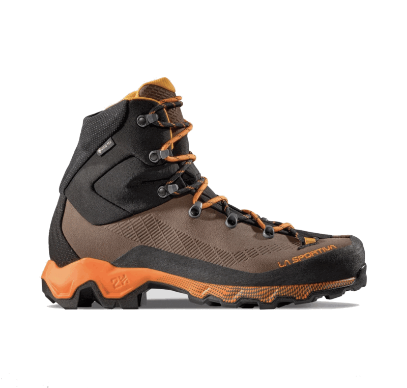 SCARPONI - UOMO - LA SPORTIVA - AEQUILIBRIUM TREK GTX Chocolate/Papaya - immagine 2