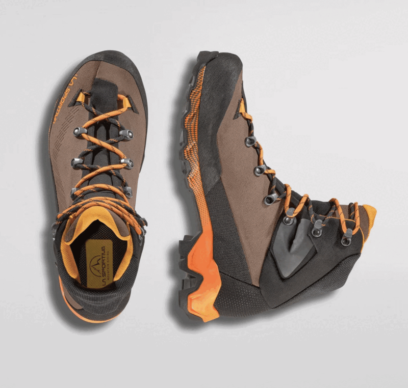 SCARPONI - UOMO - LA SPORTIVA - AEQUILIBRIUM TREK GTX Chocolate/Papaya - immagine 3