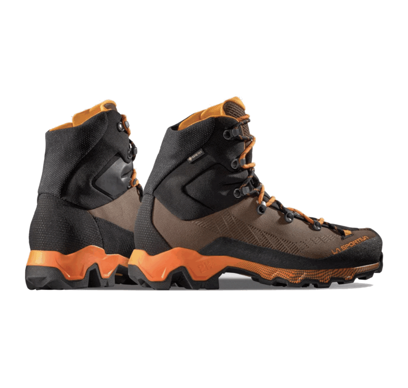 SCARPONI - UOMO - LA SPORTIVA - AEQUILIBRIUM TREK GTX Chocolate/Papaya - immagine 4