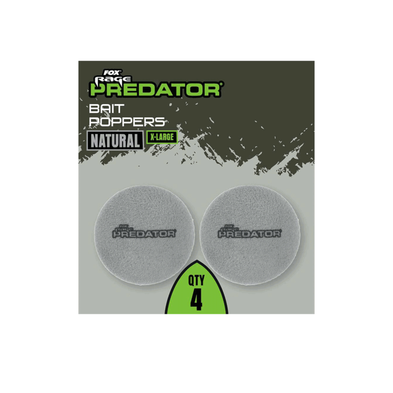 FOX RAGE PREDATOR - BAIT POPPERS (QTY 4) - immagine 2