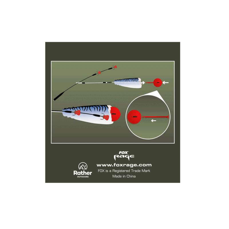 FOX RAGE PREDATOR - BAIT POPPERS (QTY 4) - immagine 3