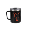 FOX - STAINLESS THERMAL MUGS | Black & Orange Logo | 380ml
