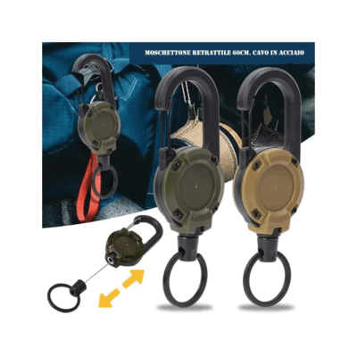 MOSCHETTONE RETRATTILE