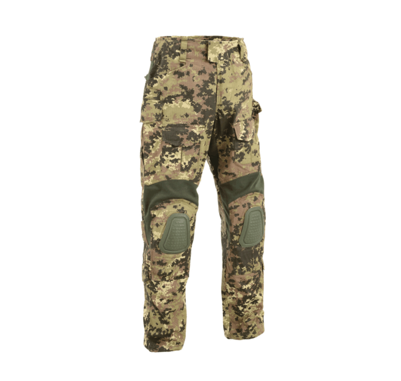 NERG OPENLAND - PANTALONE COMBAT CON GINOCCHIERE Vegetato Italiano