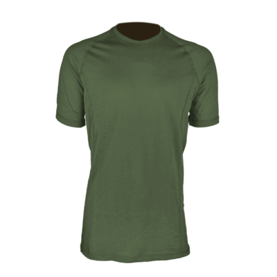 OPENLAND TACTICAL - T-SHIRT 100% COTONE MANICA CORTA OD Green