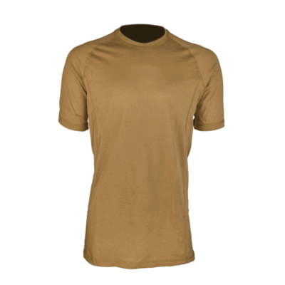 OPENLAND TACTICAL - T-SHIRT 100% COTONE MANICA CORTA Coyote Tan