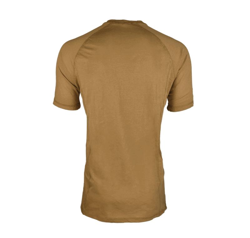 OPENLAND TACTICAL - T-SHIRT 100% COTONE MANICA CORTA Coyote Tan - immagine 2