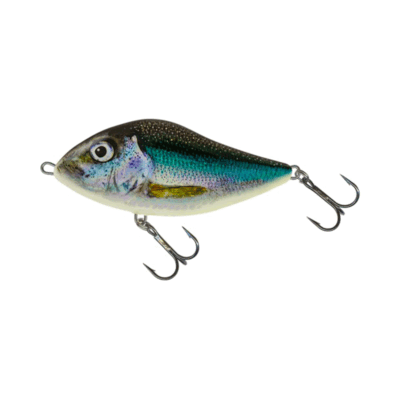 SALMO - SLIDER 10 SINKING 10cm 46g - 4" 1-3/5oz DIVING DEPTH | Holo Smelt