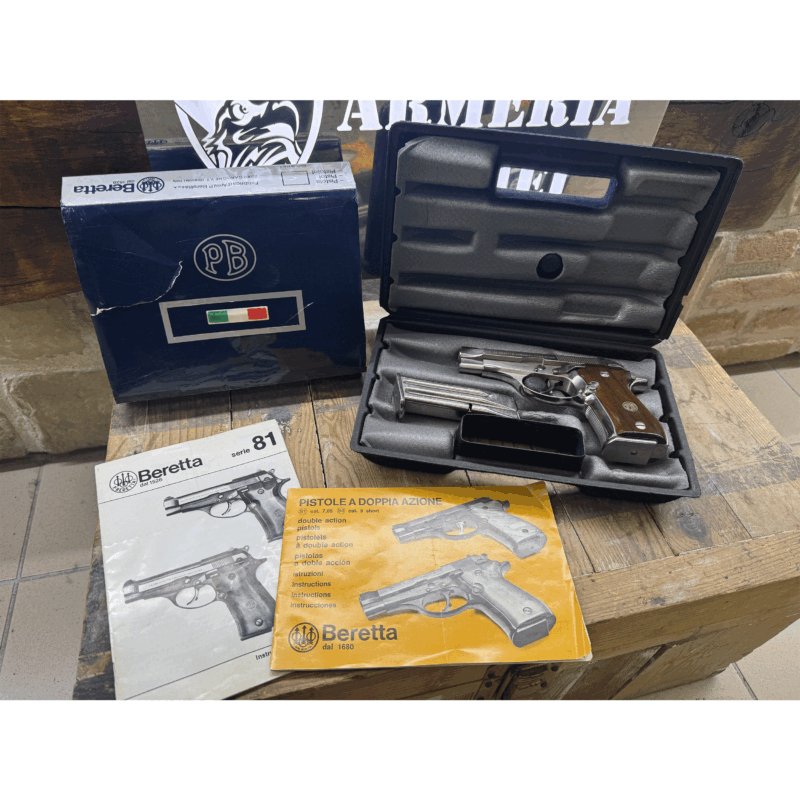 USATO - PISTOLA - BERETTA MOD. 81BB cal. 7,65 - immagine 4