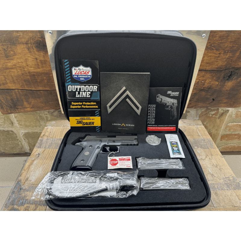 USATO - PISTOLA - SIG SAUER SEMIAUTO P229 3.9″ 9x21 LEGION (PUNZ) - immagine 4