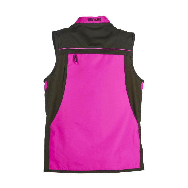 GILET - DONNA - UNIVERS - CACCIA ALPI 4-WAY STRETCH Verde/Fucsia - immagine 2