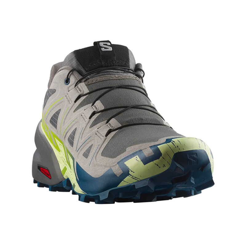 SALOMON - UOMO - SPEEDCROSS 6 Castle Rock/ Lime Cream / Poseidon - immagine 2