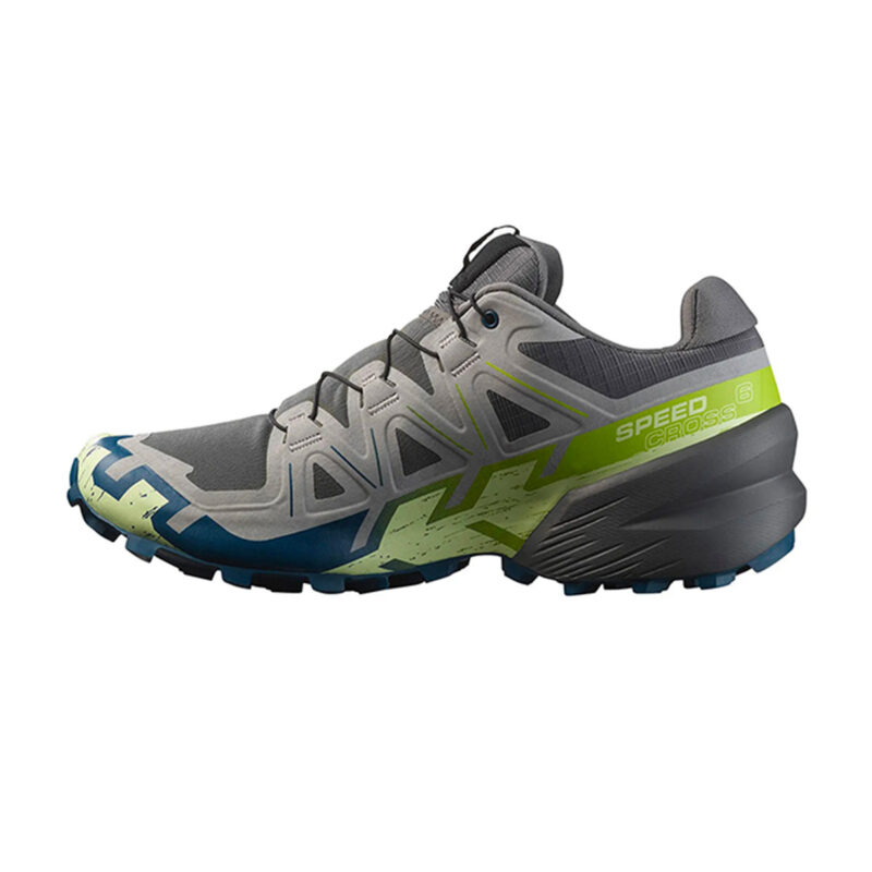 SALOMON - UOMO - SPEEDCROSS 6 Castle Rock/ Lime Cream / Poseidon - immagine 5