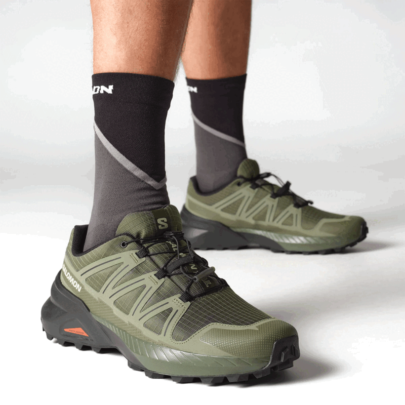 SALOMON - UOMO - SPEEDCROSS PEAK Olive Night / Deep Lichen Green / Black - immagine 7