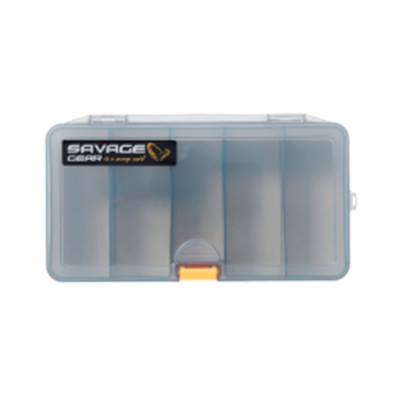 SCATOLA - SAVAGE GEAR - LUREBOX 4 SMOKE COMBI KIT 3PCS 21.4x11.8x4.5cm