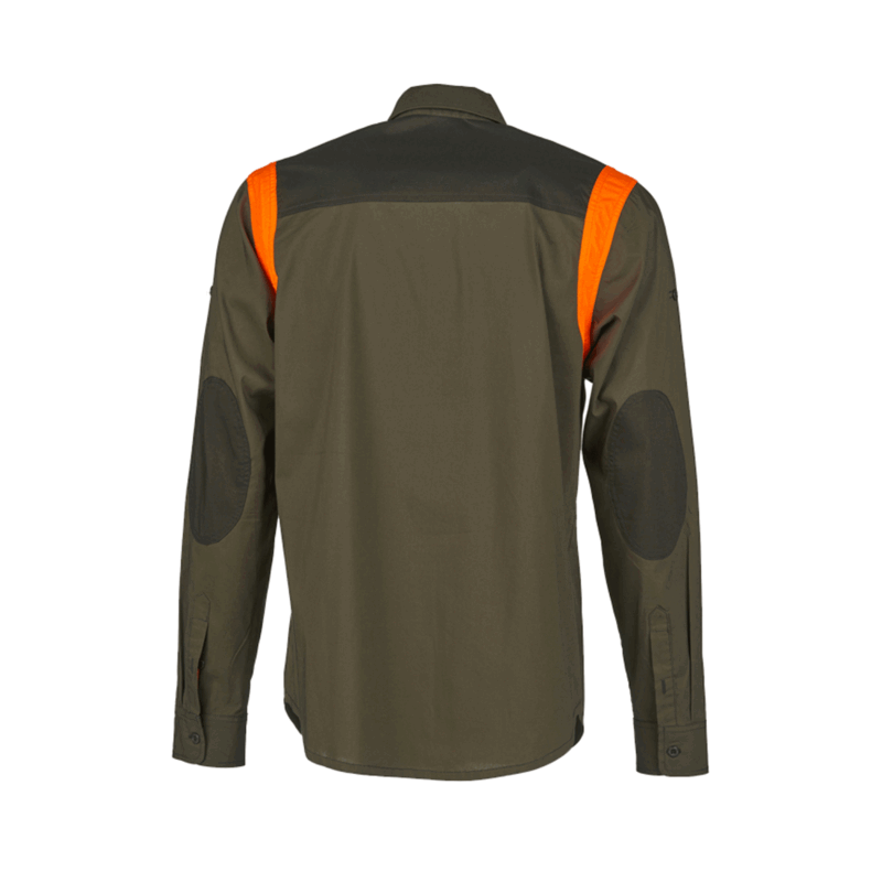 UNIVERS - CAMICIA VALLEY Verde/Arancio - immagine 3