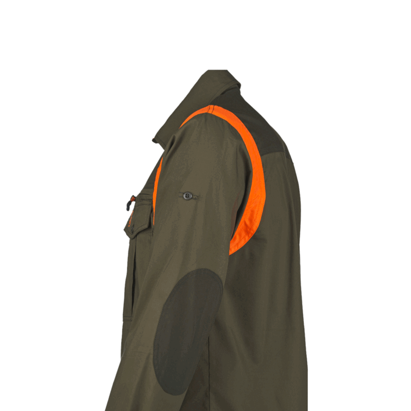 UNIVERS - CAMICIA VALLEY Verde/Arancio - immagine 6