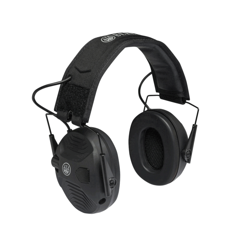 CUFFIE DA TIRO - BERETTA - ELECTRONIC EARMUFFS Jet Black - immagine 5