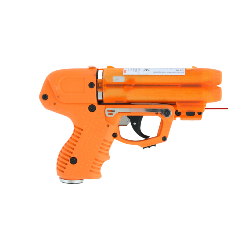 RADAR - PIEXON - SPRAY AL PEPERONCINO - JPX6 LASER (Ricaricabile - 4 colpi inclusi) - immagine 2