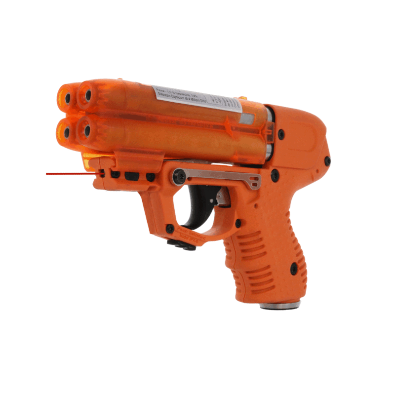 RADAR - PIEXON - SPRAY AL PEPERONCINO - JPX6 LASER (Ricaricabile - 4 colpi inclusi) - immagine 6
