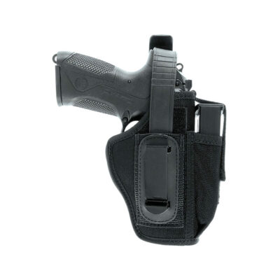KING COBRA HOLSTERS - FONDINA DA CINTURA INTERNA/ESTERNA IN CORDURA CON CLIP IN METALLO GLOCK