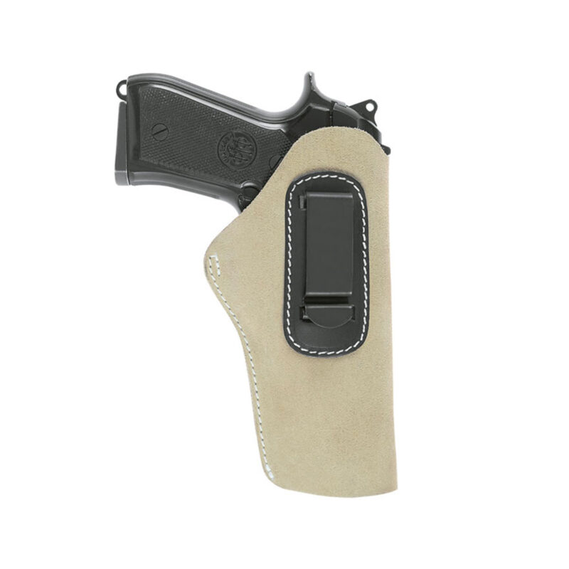 KING COBRA HOLSTERS - FONDINA DA CINTURA IN PELLE SCAMOSCIATA TAN GLOCK