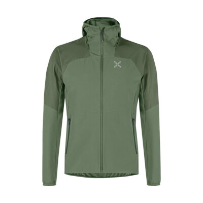 GIACCA - MONTURA - RISE HOODED JACKET REGULAR FIT Verde Salvia