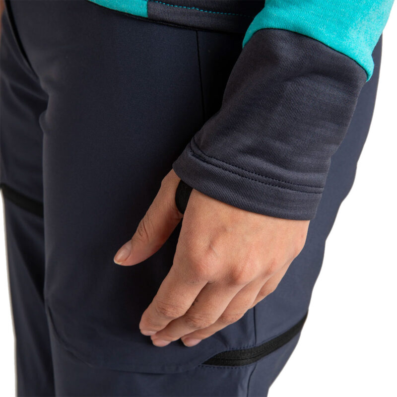 MAGLIA - MONTURA - DONNA - RISE MAGLIA WOMAN REGULAR FIT Turquoise / Graphite Blue - immagine 10