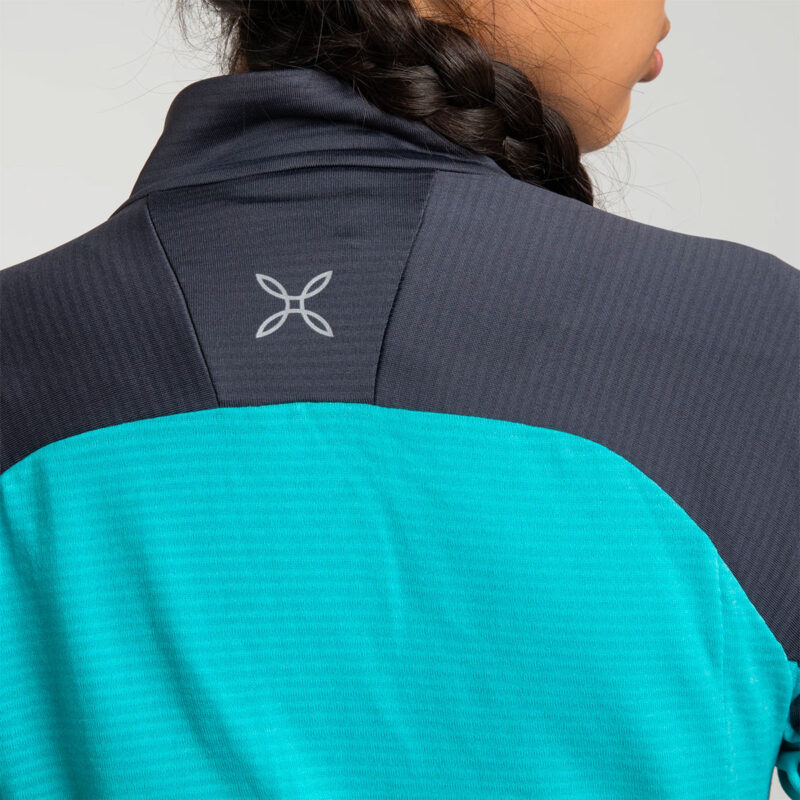 MAGLIA - MONTURA - DONNA - RISE MAGLIA WOMAN REGULAR FIT Turquoise / Graphite Blue - immagine 8
