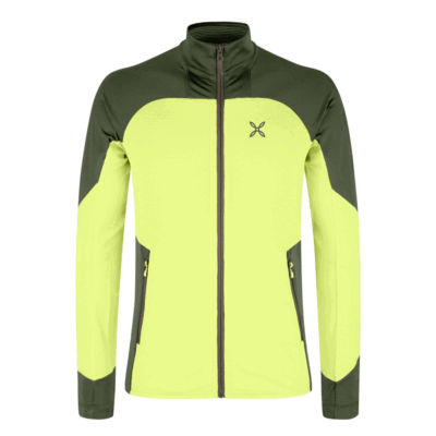 MAGLIA - MONTURA - RISE MAGLIA Sunny Lime/Verde Salvia