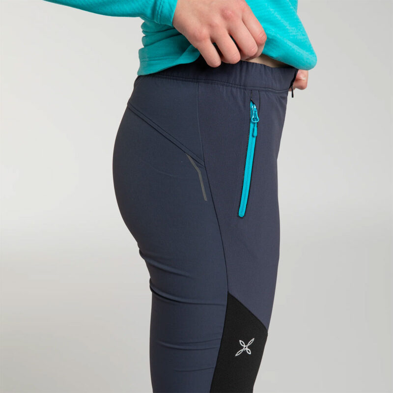 PANTALONE - MONTURA - DONNA - VERTIGO LIGHT 3 PANTS WOMAN ATHLETIC FIT Graphite Blue / Turquoise - immagine 7