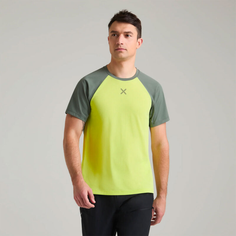 T-SHIRT - MONTURA - OUTDOOR 3 T-SHIRT REGULAR FIT Sunny Lime / Verde Lime - immagine 3