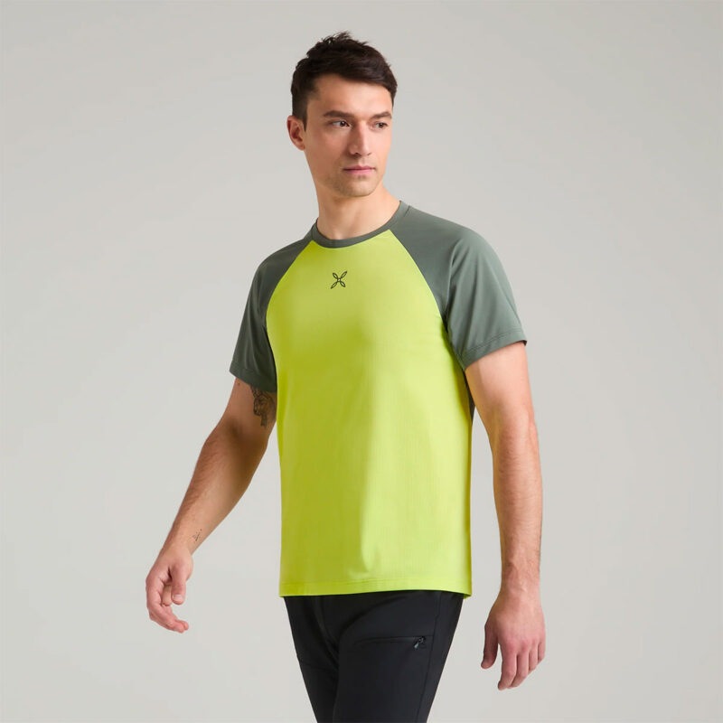 T-SHIRT - MONTURA - OUTDOOR 3 T-SHIRT REGULAR FIT Sunny Lime / Verde Lime - immagine 5