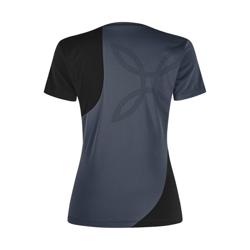 T-SHIRT - DONNA - MONTURA - MIX-UP T-SHIRT WOMAN ATHLETIC FIT Piombo / Black - immagine 2