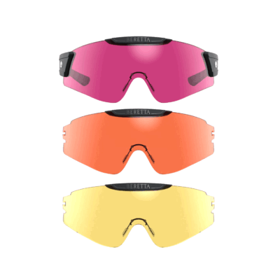 OCCHIALI - BERETTA - INTERMASK EYEGLASSES Orange & Magenta & Yellow