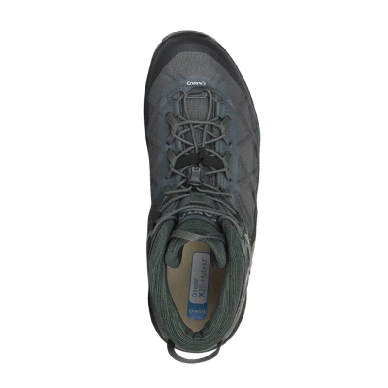 SCARPONI - AKU - 710 ROCKET MID DFS GTX 496 Grigio-Verde - immagine 4